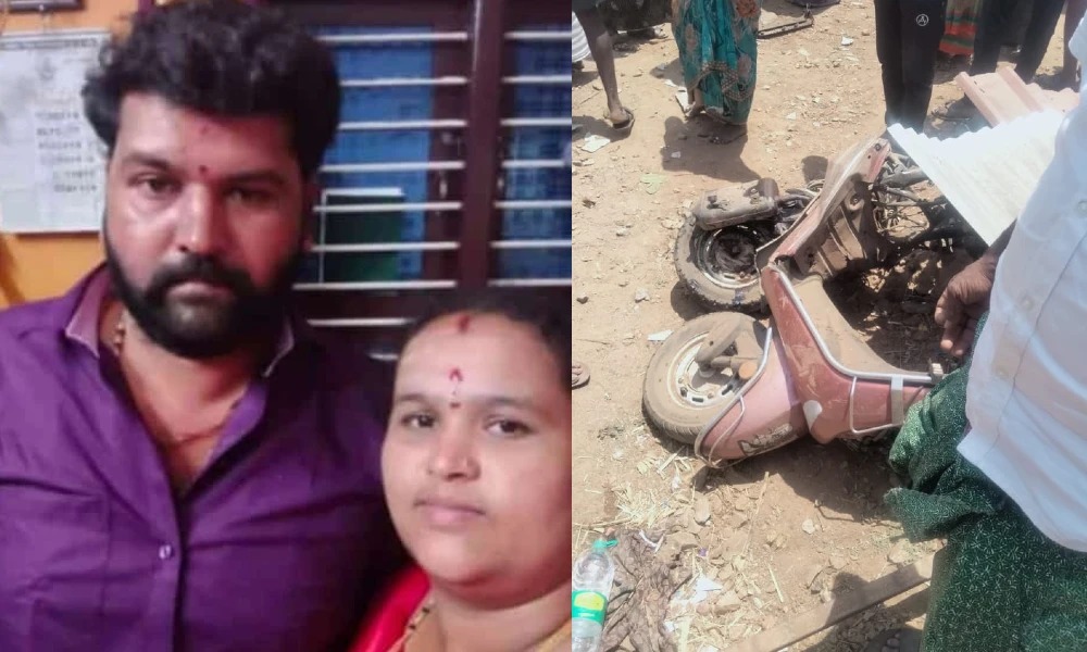 ಚಿಕ್ಕಮಗಳೂರು:ಕಾರು-ಸ್ಕೂಟಿ ನಡುವೆ ಅಪಘಾತ|ದಂಪತಿ ಮೃತ್ಯು