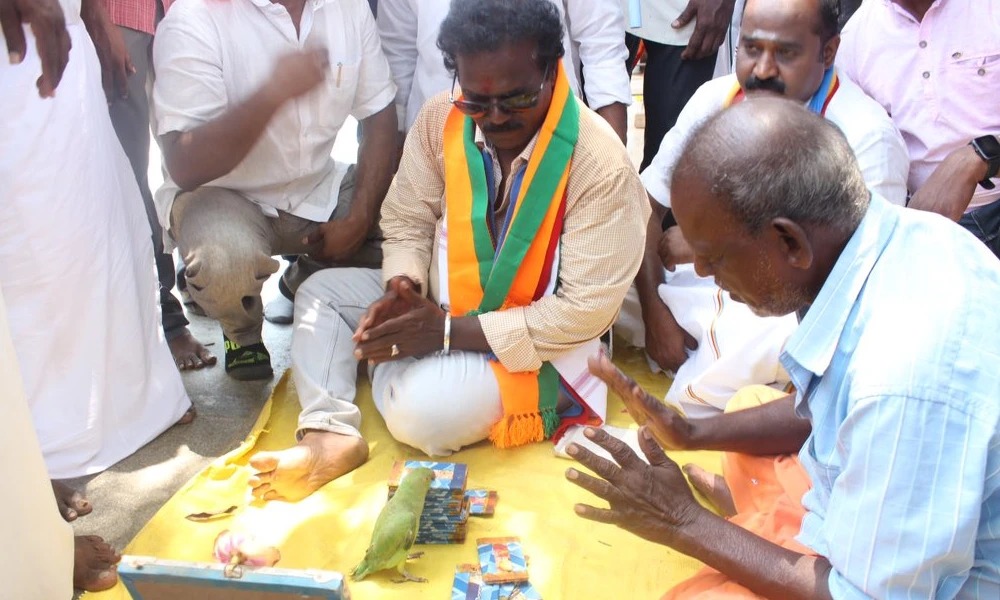 ಚೆನ್ನೈ: ಚುನಾವಣೆಯ ಬಗ್ಗೆ ಭವಿಷ್ಯ ನುಡಿದ ಗಿಳಿ ಮಾಲೀಕನ ಬಂಧನ