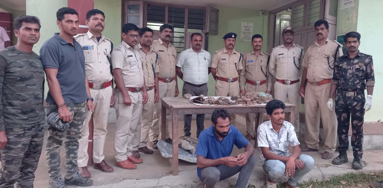 ಮೂಡಿಗೆರೆ: ಹುಲಿ ಹತ್ಯೆ| ಇಬ್ಬರ ಬಂಧನ
