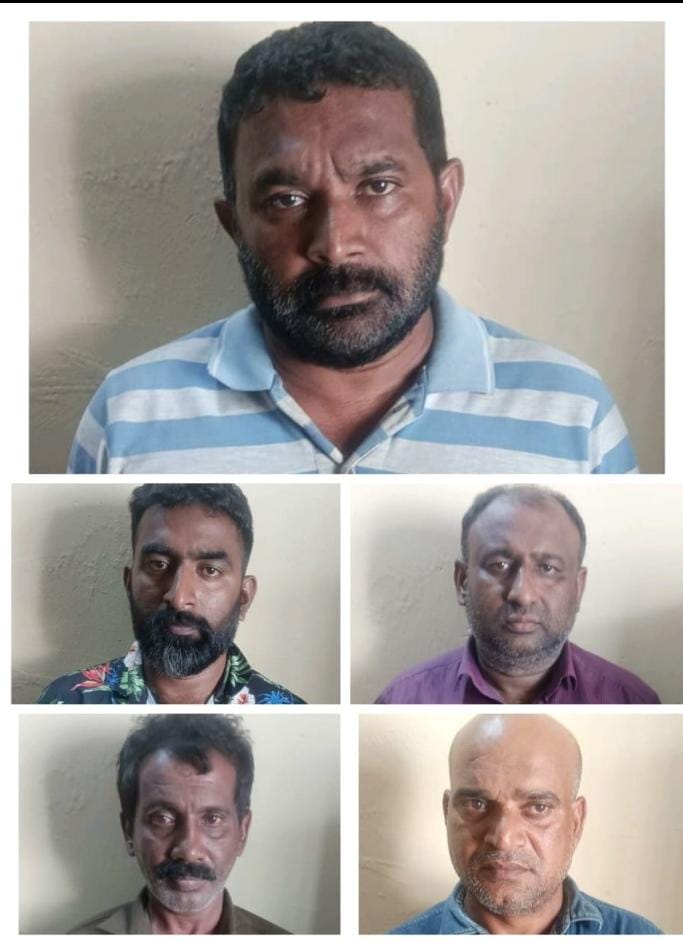 ಮಡಿಕೇರಿ: 2 ವರ್ಷದ ಹಿಂದೆ ಮನೆಗೆ ನುಗ್ಗಿ ಕಳ್ಳತನ ಮಾಡಿದ ಐದು ಕಳ್ಳರ ಬಂಧನ