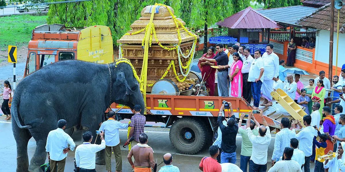ಕುಕ್ಕೆ ಸುಬ್ರಹ್ಮಣ್ಯ: ನೂತನ ಬಂಡಿ ರಥ ಆಗಮನ