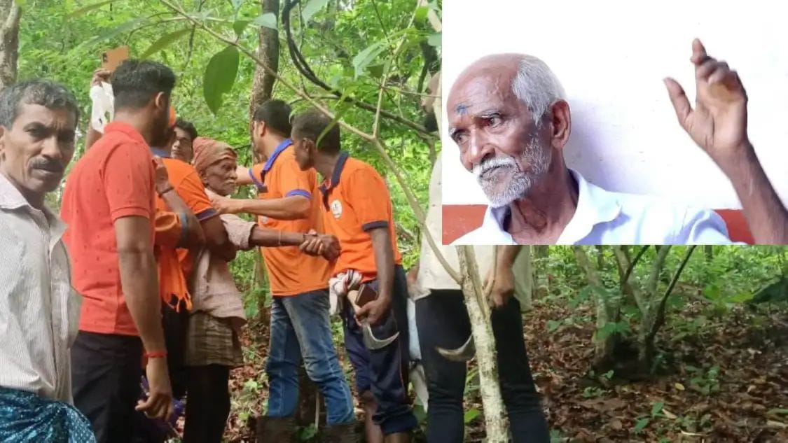 ಬೆಳ್ತಂಗಡಿ: 6 ದಿನಗಳ ಕಾಲ ಆಹಾರವಿಲ್ಲದೆ ಕಾಡಿನಲ್ಲಿ ನಾಪತ್ತೆಯಾಗಿದ್ದ ವೃದ್ದ ಮರಳಿ ಮನೆಗೆ| ಕಾಡಿನಲ್ಲಿ ಕೇಳಿಸಿತ್ತು ಅಶರೀರವಾಣಿ!!