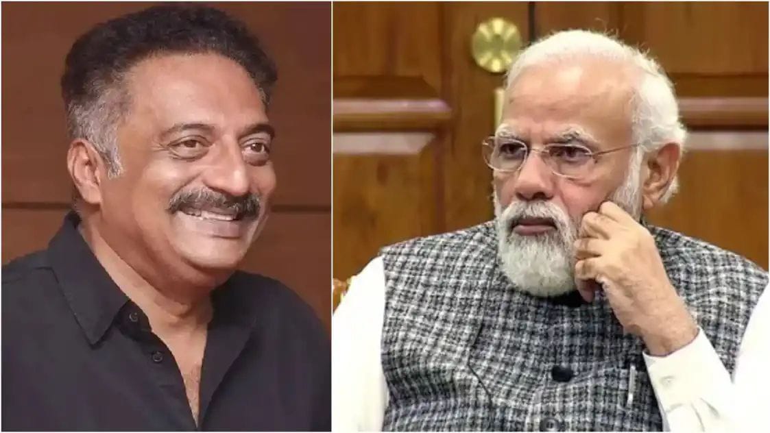 ಚಕ್ರವರ್ತಿ ಬೆತ್ತಲಾಗಿದ್ದಾನೆ; ಅಹಂಕಾರ ಪಂಕ್ಚರ್ ಆಗಿದೆ| ಲೋಕಸಭಾ ಚುನಾವಣಾ ಫಲಿತಾಂಶ ಬೆನ್ನಲ್ಲೇ ನಟ ಪ್ರಕಾಶ್ ರಾಜ್ ಟ್ವೀಟ್