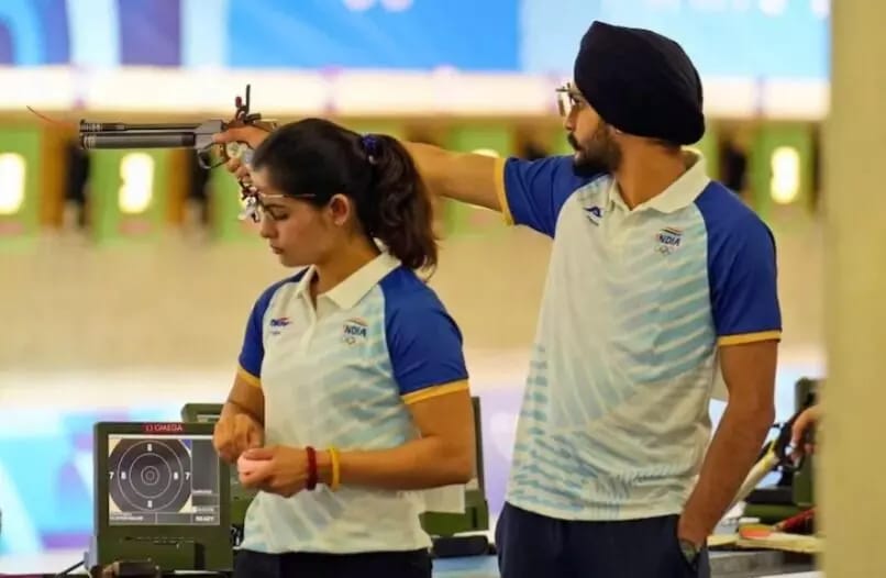 ಪ್ಯಾರಿಸ್ ಒಲಿಂಪಿಕ್ -2024| ಭಾರತಕ್ಕೆ ಎರಡನೇ ಕಂಚು ತಂದ ಮನು ಭಾಕರ್