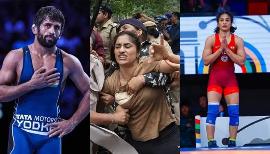 ‘ಈಕೆಯನ್ನಲ್ಲವೇ ನಾವು ಬೀದಿಯಲ್ಲಿ ಎಳೆದಾಡಿದ್ದು?’| ವಿನೇಶ್ ಪೋಗಟ್ ಪೈನಲ್‌ಗೆ ಎಂಟ್ರಿಯಾದ ಬೆನ್ನಲ್ಲೇ ಭಜರಂಗ್ ಪೂನಿಯಾ ಟ್ವೀಟ್