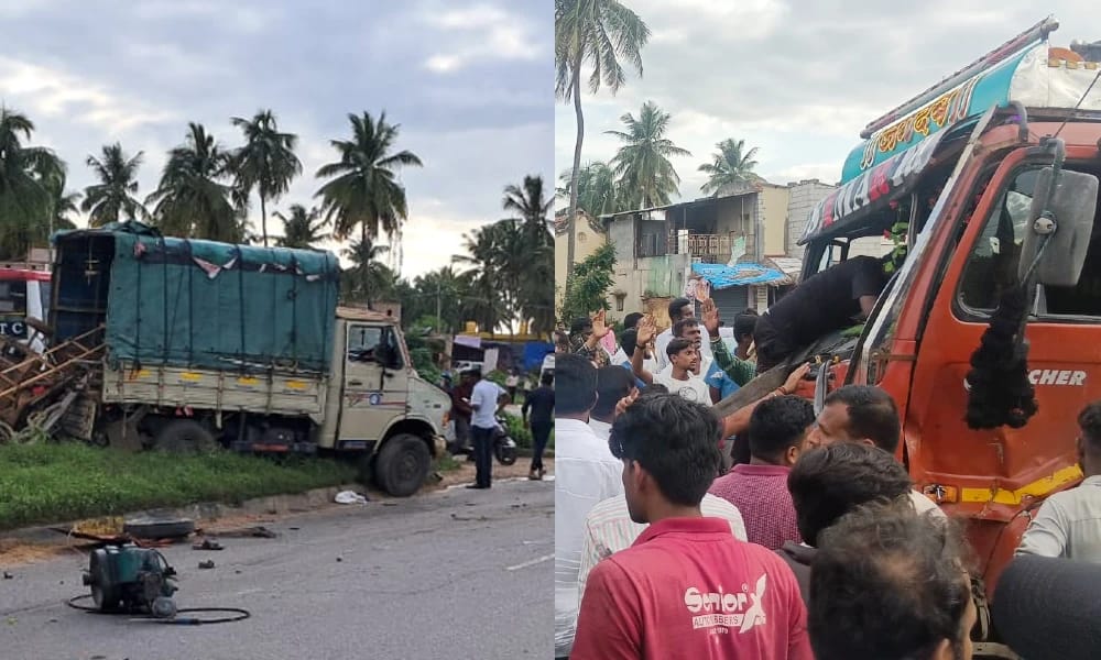 ಕ್ಯಾಂಟರ್ – ಟೆಂಪೋ ಭೀಕರ ಅಪಘಾತ: ಮೂವರು ದುರ್ಮರಣ