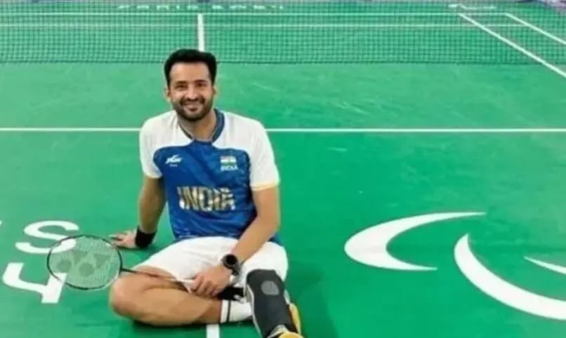 ಪ್ಯಾರಾಲಿಂಪಿಕ್ಸ್ ನಲ್ಲಿ ಮತ್ತೊಂದು ಚಿನ್ನ ಗೆದ್ದ ಭಾರತ| ಬ್ಯಾಡ್ಮಿಂಟನ್ ನಲ್ಲಿ ಗೆದ್ದು ಬೀಗಿದ ನಿತೇಶ್ ಕುಮಾರ್
