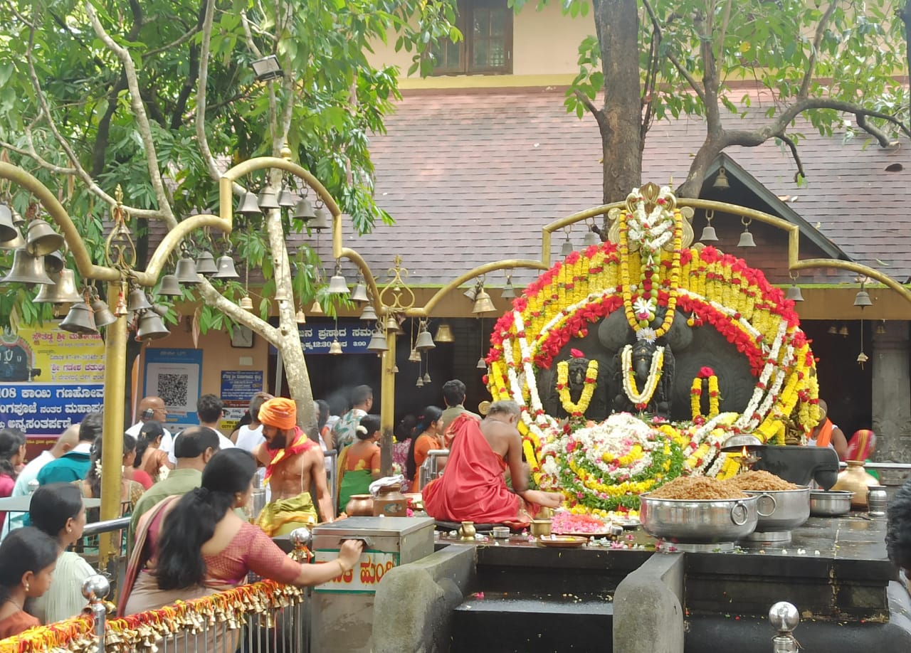 ಅಭಯ ಪ್ರದಾಯಕ, ವಿಘ್ನ ನಿವಾರಕ ಸೌತಡ್ಕ ಗಣಪ| ಬಯಲು ಆಲಯದಲ್ಲೇ ಸಕಲರ ಪೊರೆಯುವ ಗಣನಾಯಕ