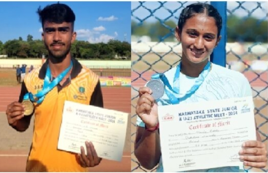 ಅಥ್ಲೆಟಿಕ್ಸ್ ಕ್ರೀಡಾಕೂಟದಲ್ಲಿ ಫಿಲೋಮಿನಾ ಕಾಲೇಜಿನ ವರ್ಷಾ, ಯಶ್ವಿನ್ ರಾಷ್ಟ್ರಮಟ್ಟಕ್ಕೆ ಆಯ್ಕೆ