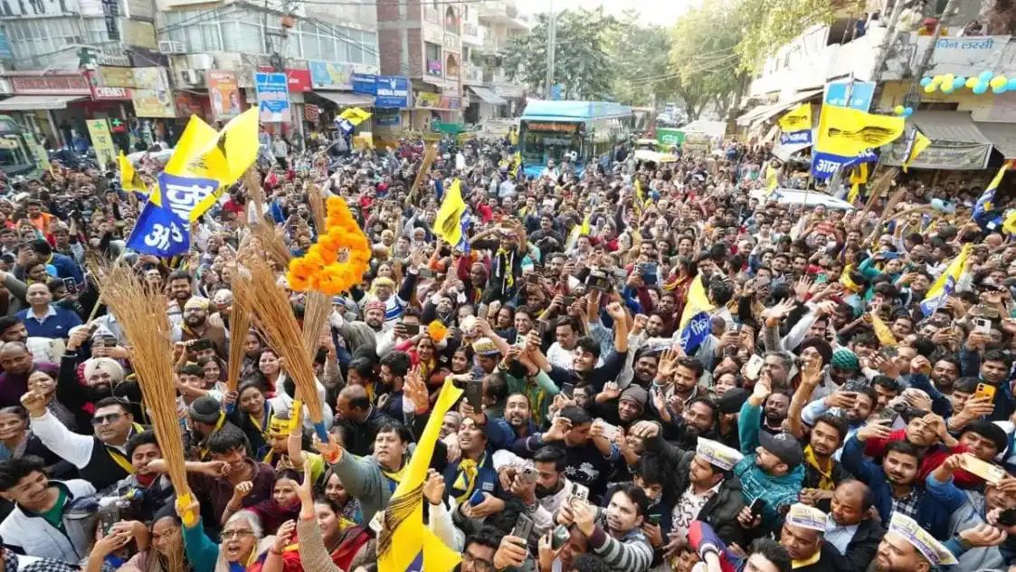 ದೆಹಲಿ ವಿಧಾನಸಭಾ ಚುನಾವಣೆ| ಆರಂಭಿಕ ಮುನ್ನಡೆ ಕಾಯ್ದುಕೊಂಡ ಬಿಜೆಪಿ