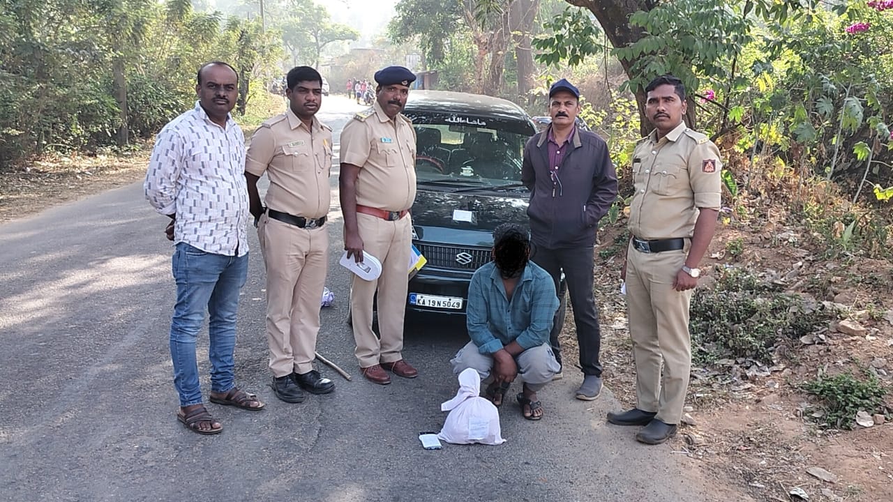 ಚಿಕ್ಕಮಗಳೂರು: ಅಕ್ರಮ ಗಾಂಜಾ ಸಾಗಾಟ| ಯುವಕ ಬಂಧನ