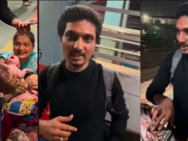 ರೈಲಿನಲ್ಲಿ ‌ಹೆರಿಗೆ ಮಾಡಿಸಿದ ಯುವಕ| ಜಾಲತಾಣಗಳಲ್ಲಿ ವ್ಯಾಪಕ ಪ್ರಶಂಸೆ