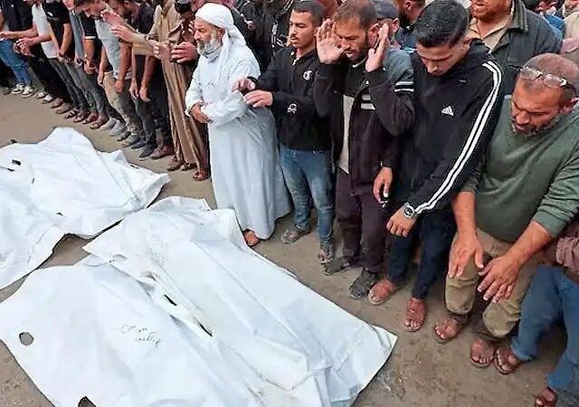 ಗಾಜಾಪಟ್ಟಿ ಮೇಲೆ ಇಸ್ರೇಲ್ ದಾಳಿ| 104 ಮಂದಿ ಸಾವು