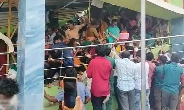 ಆಂಧ್ರಪ್ರದೇಶದಲ್ಲಿ ಭೀಕರ ಕಾಲ್ತುಳಿತ| 10 ಮಂದಿ ಬಲಿ; ಹಲವರಿಗೆ ಗಾಯ