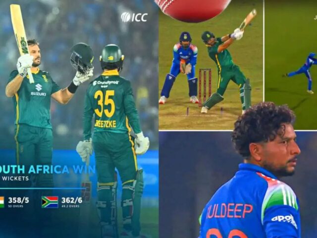 ಕ್ಯಾಚ್ ಡ್ರಾಪ್, ಮ್ಯಾಚ್ ಡ್ರಾಪ್| ಭಾರತ‌ದ‌ ಗೆಲುವು ಕಸಿದ ದ.ಆಫ್ರಿಕಾ