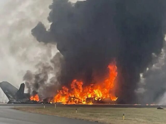 ಟೇಕಾಫ್ ವೇಳೆ‌ ಪತನಗೊಂಡ ವಿಮಾನ| ಎಲ್ಲಾ ಪ್ರಯಾಣಿಕರು ಸಾವು