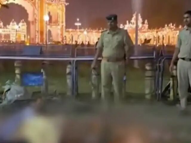 ಮೈಸೂರು ಅರಮನೆ ‌ಮುಂಭಾಗ ಬಲೂನ್ ಗ್ಯಾಸ್ ಸಿಲಿಂಡರ್ ಸ್ಪೋಟ| ಓರ್ವ ಸಾವು, ಐವರು ಗಂಭೀರ