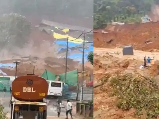 ವಯನಾಡ್‌ ನಲ್ಲಿ ಭಾರೀ ಭೂಕುಸಿತ| ಹಲವರು ಮಣ್ಣಿನಡಿ ಸಿಲುಕಿರುವ ಶಂಕೆ