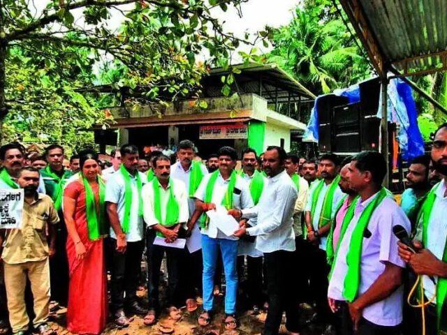 ಸುಬ್ರಹ್ಮಣ್ಯ: ಕಸ್ತೂರಿ ರಂಗನ್ ವರದಿ ಜಾರಿ ವಿರೋಧಿಸಿ ಪ್ರತಿಭಟನೆ