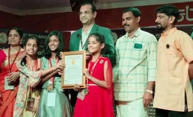ಸ್ಯಾಂಡ್ ಆರ್ಟ್ ಜಾದೂ| ಪುತ್ತೂರಿನ ಐದು ಪುಟಾಣಿಗಳಿಂದ ಏಷ್ಯನ್ ಗೋಲ್ಡನ್ ವರ್ಲ್ಡ್ ರೆಕಾರ್ಡ್
