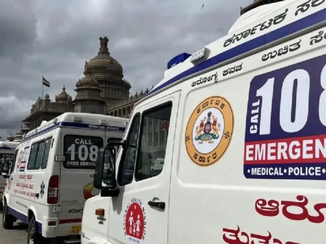 ಮತ್ತೆ ಮುಷ್ಕರಕ್ಕೆ ಇಳಿದ 108 ಅಂಬ್ಯುಲೆನ್ಸ್ ಸಿಬ್ಬಂದಿ